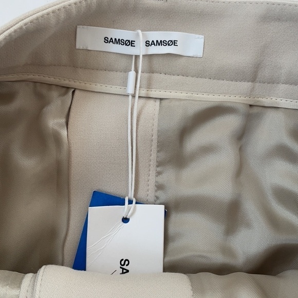 Samsoe Samsoe Brown Rice/ tan Erika midi skirt XL NWT - Picture 9 of 10